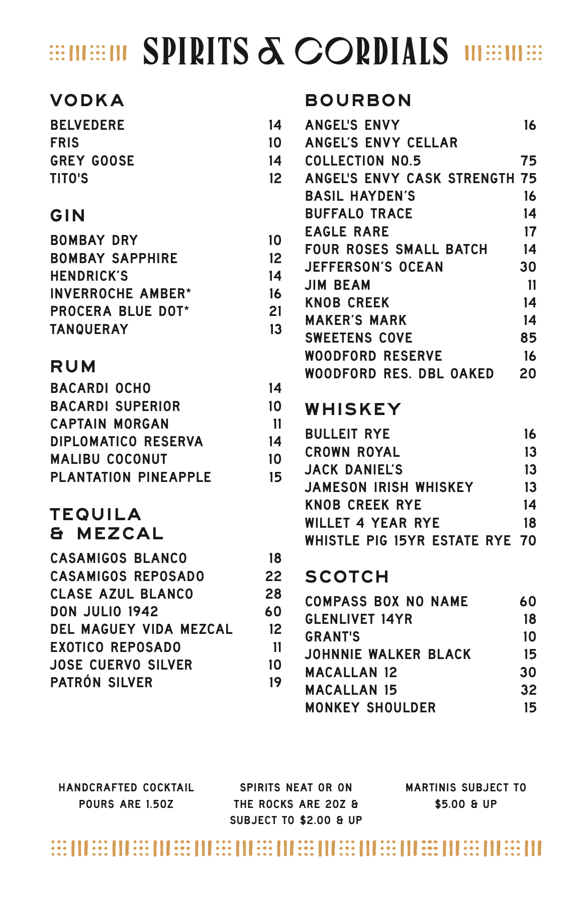 Baobab Lounge Spirits and Cordials at Plant Riverside District